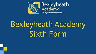 Join Bexleyheath Academy Sixth Form  Mrs Pressney [upl. by Ahsinrats]