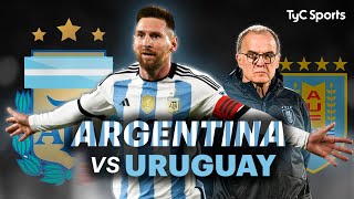 EN VIVO 🔴 ARGENTINA vs URUGUAY  Eliminatorias Sudamericanas ⚽ ¡Juega la SCALONETA por TyC SPORTS [upl. by Lananna956]