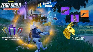 Zero to Hero DAY 1 ZERO BUILD  Fortnite Chapter 5 Season 2 4K 120FPS [upl. by Nabetse]