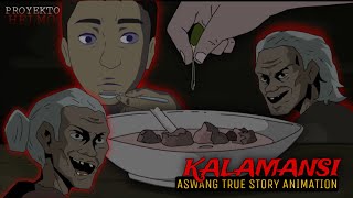 KALAMANSI NG MAGKAPATID NA ASWANG  Animation True Story [upl. by Aryaz349]