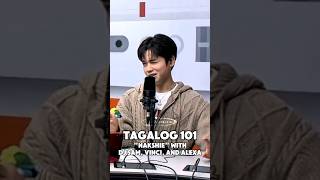 TAGALOG 101 with DJ Sam Vinci and Alexa HORI7ON 호라이즌 globalpopgroup arirang hori7onvinci [upl. by Wira]