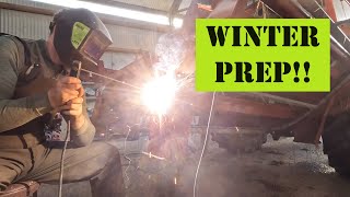 FARMERS SECRET TO FIXING ANYTHING AND WINTER PREP [upl. by Zeni]