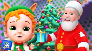 Deck The Halls Christmas Song Nursery Rhyme amp Cartoon Video by Baby Big Cheese [upl. by Kramnhoj]