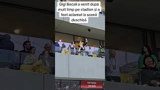 Gigi Becali a venit după mult timp pe stadion A fost aclamat la scenă deschisă [upl. by Colton643]