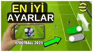 Bu Ayarları Hemen Şimdi Açın  eFootball 2025 Mobile [upl. by Illib]