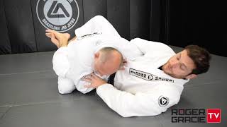 Roger Gracie teaches attacks from the arm wrap position [upl. by Wj137]