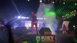 Manoj Goal Dance in KIET Epoque 2016 [upl. by Zolner]