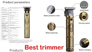 VGR V085 Supper Trimmer  VGR V085 Best Professional Hair Trimmer  Best Trimmer 🔥 [upl. by Mitzie]