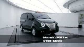 Nissan NV200 London Taxi BRoll video [upl. by Lowrance]