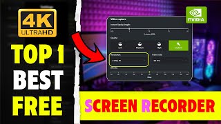 Best Free 4K Screen Recorder For PC amp Laptop No Watermark  4k HD PC Screen Recorder 2023 [upl. by Giannini]