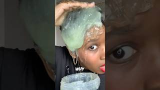 NEVER Glue on Hair hair hairdye hairstyle haircolor hairtransformation [upl. by Attiuqihc]