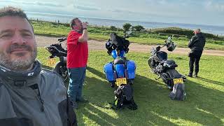 Beautiful North Norfolk Coast Day Ride on a Harley Davidson Road Glide MBP C1002V amp Benelli TRK 702 [upl. by Nosreh999]