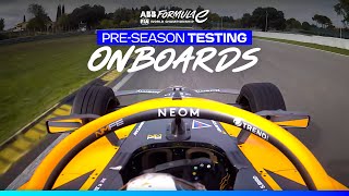 Debut of the GEN3 Evo  Formula E PreSeason Testing [upl. by Lothario]