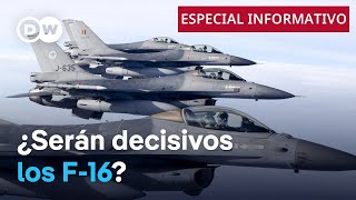 Cómo influyen los aviones de combate F16 en la guerra entre Rusia y Ucrania [upl. by Vonni]