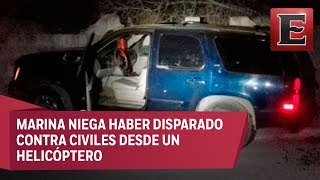 Familia abatida en Nuevo Laredo por enfrentamiento entre marinos y criminales [upl. by Fitzgerald]