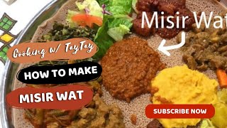 MEATLESS MONDAY  African American Makes Ethiopian Cultural Dish [upl. by Esenahs494]