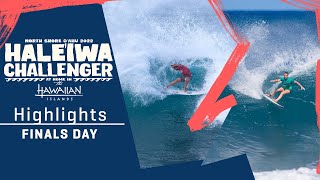 Highlights Finals Day  23 Championship Tour Class Confirmed In An Epic Week Of Haleiwa Compettion [upl. by Haramat939]