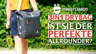 Ist diese 3in1Tasche der perfekte Allrounder  Fahrrad Umhängetasche amp Rucksack in einem  Test [upl. by Wong]