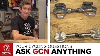 Tips On Clipless Pedals  Ask GCN Anything About Cycling [upl. by Adimra104]