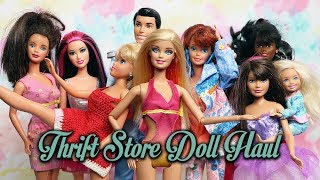 Barbie and Disney Princess Thrift Store Doll Haul 8 [upl. by Nahtahoj43]