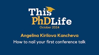 How to nail your first conference talk Angelina Kirilova Kancheva [upl. by Notsniw98]