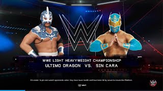 Ultimo Dragon vs Sin Cara light heavyweight [upl. by Calla382]