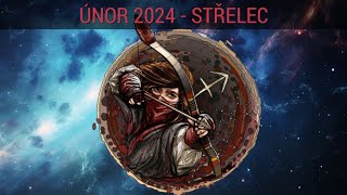 STŘELEC  výklad karet ÚNOR 2024 [upl. by Yellah128]