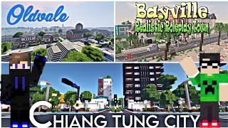 Citylife Roleplay အတွက် အကောင်းဆုံး City Map သုံးခု  Minecraft Top 3 City Maps [upl. by Harriman920]