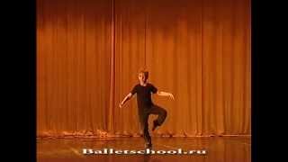 Future ballet star 6 years old R Malakhov Fouettes pirouettes [upl. by Willock]