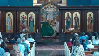 Orthros and Divine Liturgy for the Fifth Sunday After the Holy Cross [upl. by Alastair834]