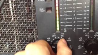 Peavey CS1000 DDT ACTIVATED bridge mode [upl. by Dulcia]