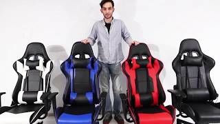 homall gaming chair installation [upl. by Antonin]