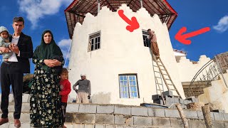 Nomadic life in Iran nomadic castle and the challenges of its construction [upl. by Uah]