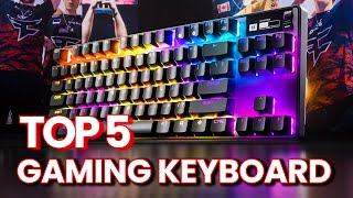 Top 5 BEST Gaming Keyboards in 2024 [upl. by Einnoc]