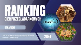 Najlepsze gry przeglądarkowe  Ranking  2024  Strategie [upl. by Norted41]