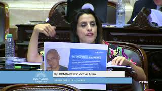 Diputada Donda Pérez Victoria Analía  Sesión  18122017  PL [upl. by Inaleon562]