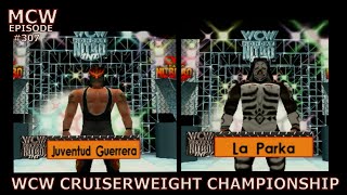 Juventud Guerrera vs La Parka  WCW Cruiserweight Championship  Nitro  Ep 307 [upl. by Myrle]