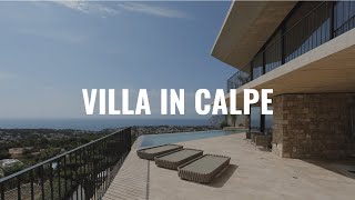 LUXURY VILLA WITH PANORAMIC SEA VIEWS IN CALPE [upl. by Wildermuth46]