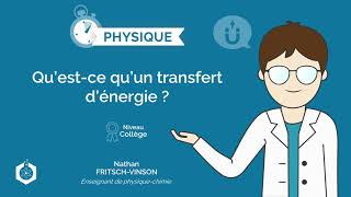 ⌚🧲 Questce quun transfert dénergie  ‖ Physiquechimie ‖ Collège [upl. by Nirtak]