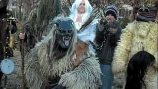 The Krampus at Krampuslauf Philadelphia [upl. by Cyrie]