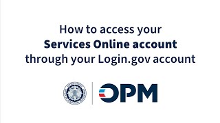 Navigating Federal Retirement How to Access Your Services Online Account Through Logingov [upl. by Claudio]