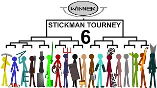 STICKMAN TOURNEY 6 [upl. by Aihseuqal]