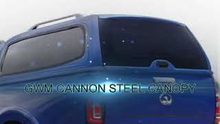 GWM CANNON Ute Steel Canopy at Bodyline Automotive Restyling [upl. by Tobe]