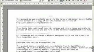 Open Office 23 beta Running On reactos Pre 034 [upl. by Humfried610]