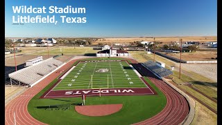 Littlefield ISD Wildcat Stadium with DJI Air 3 [upl. by Ridgley]