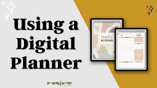 Digital Planning 101 How To Use A Digital Planner App [upl. by Frans]