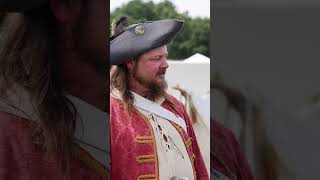 Pirate Captain at History Through the Ages history pirates rehoboth [upl. by Arlana]