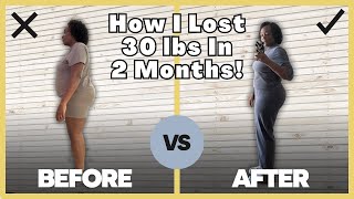 How I Lost 30 Lbs in 2 Months  FREEBIE FRIDAY [upl. by Notsuoh]