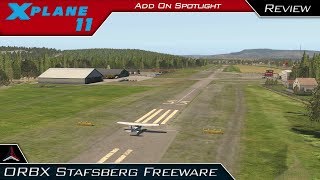 X Plane 11 Video  ORBX ENHA Stafsberg Freeware  Full Review [upl. by Hakvir]