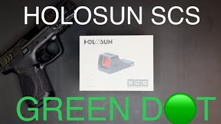 HOLOSUN SCS for the SampW CARRY COMP [upl. by Eissirk]